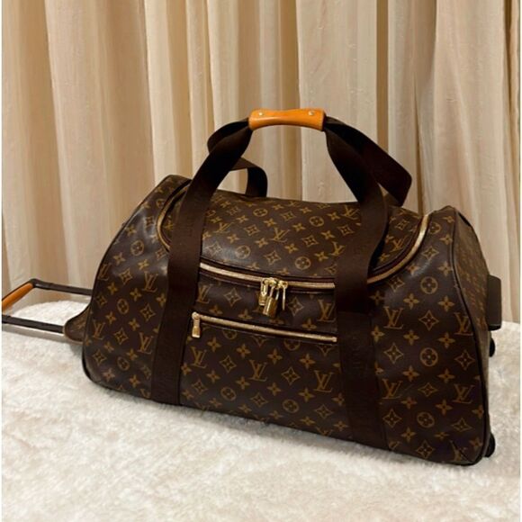 💯% Authentic Louis Vuitton Monogram Canvas Neo Eole 55 Rolling Bag✨ - Picture 3 of 17